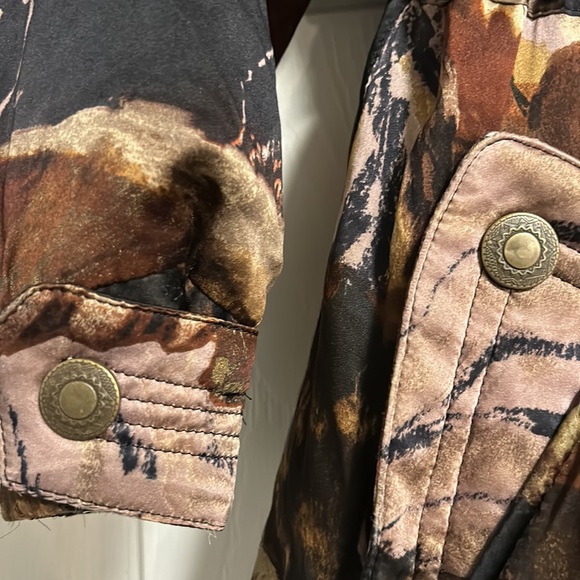 SKEA  PARIS/VAIL JACKET VERY BEAUTIFUL AND EXCELLENT CONDITION PURE SILK 100/100 - Picture 5 of 14